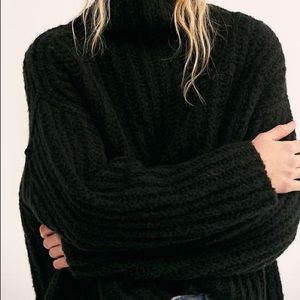 Free People Fluffy Fox Sweater